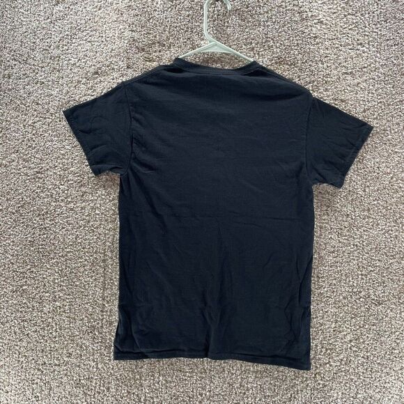 McDonalds Shirt Adult Small Black Saweetie Crew Employee Uniform Cotton Work - Picture 7 of 9